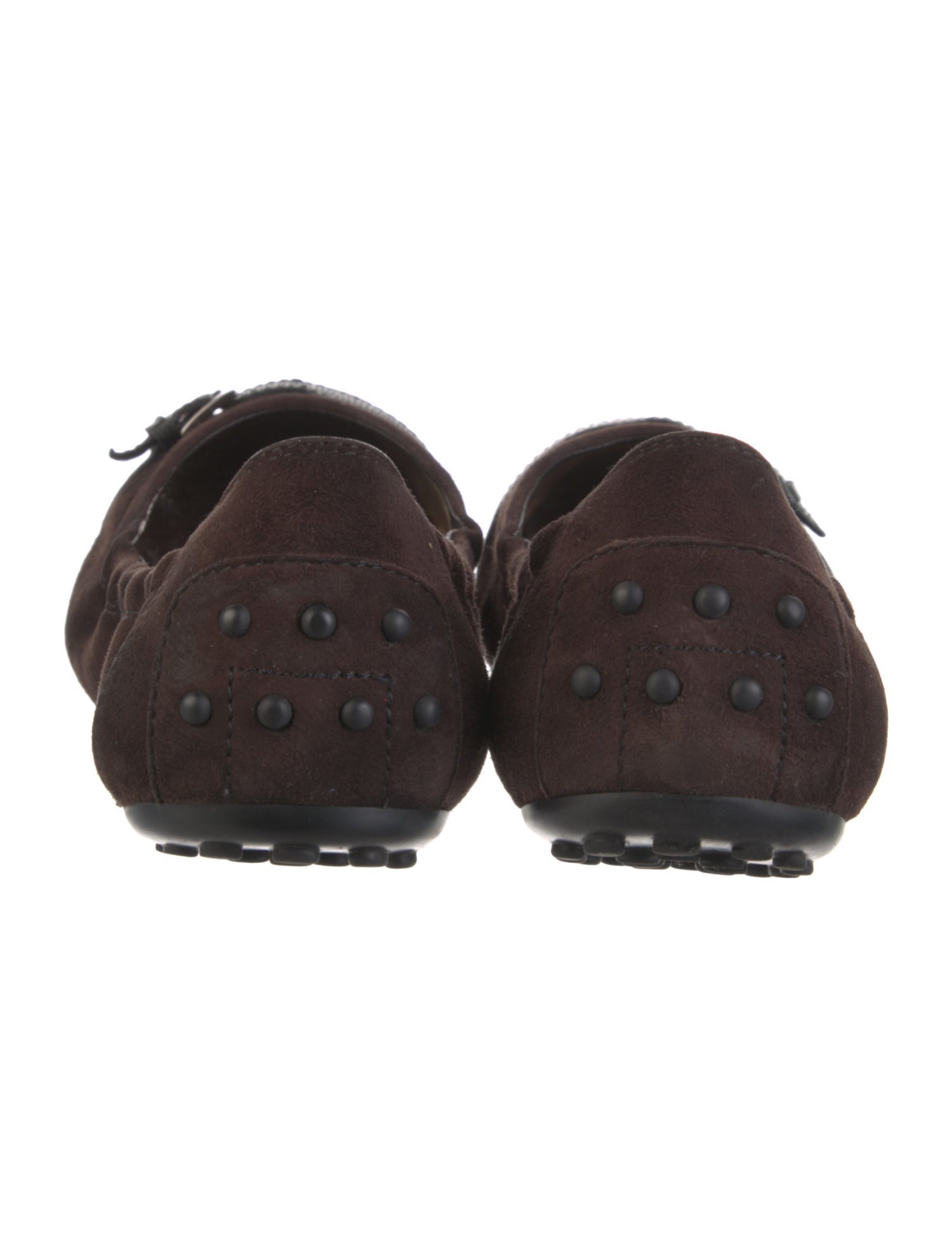 Tod's Suede Ballet Flats